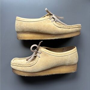 Clarks Tan Suede Men's Shoes